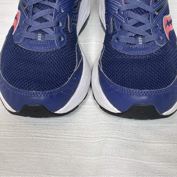 Saucony Cohesion 15 Running Athletic Shoes-Blue Pink-Women Size 9.5 - Picture 2 of 10